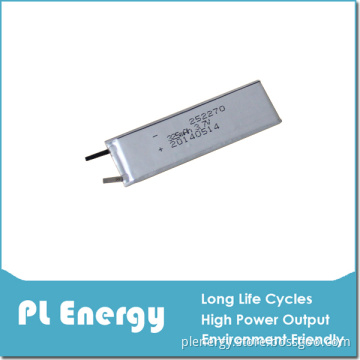 Rechargeable 3.7V 325mAh Lipo Battery (PL-252270)